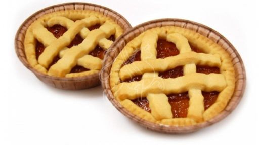 Crostatina Tonda  Alb 20pz
