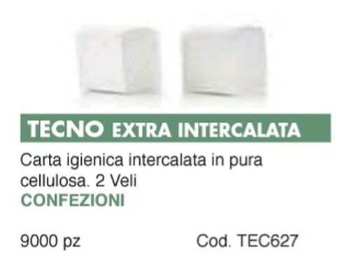 Carta Igienica Intercalata a V