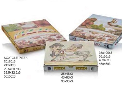 Scatola Pizza 100pz 32.5x32.5