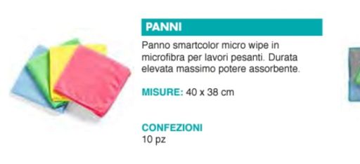 Panno in Microfibra 38 x 38 cm