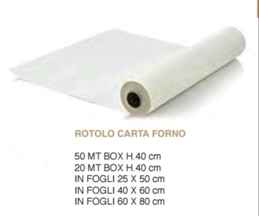 Rotolo Carta Forno Box 50mt