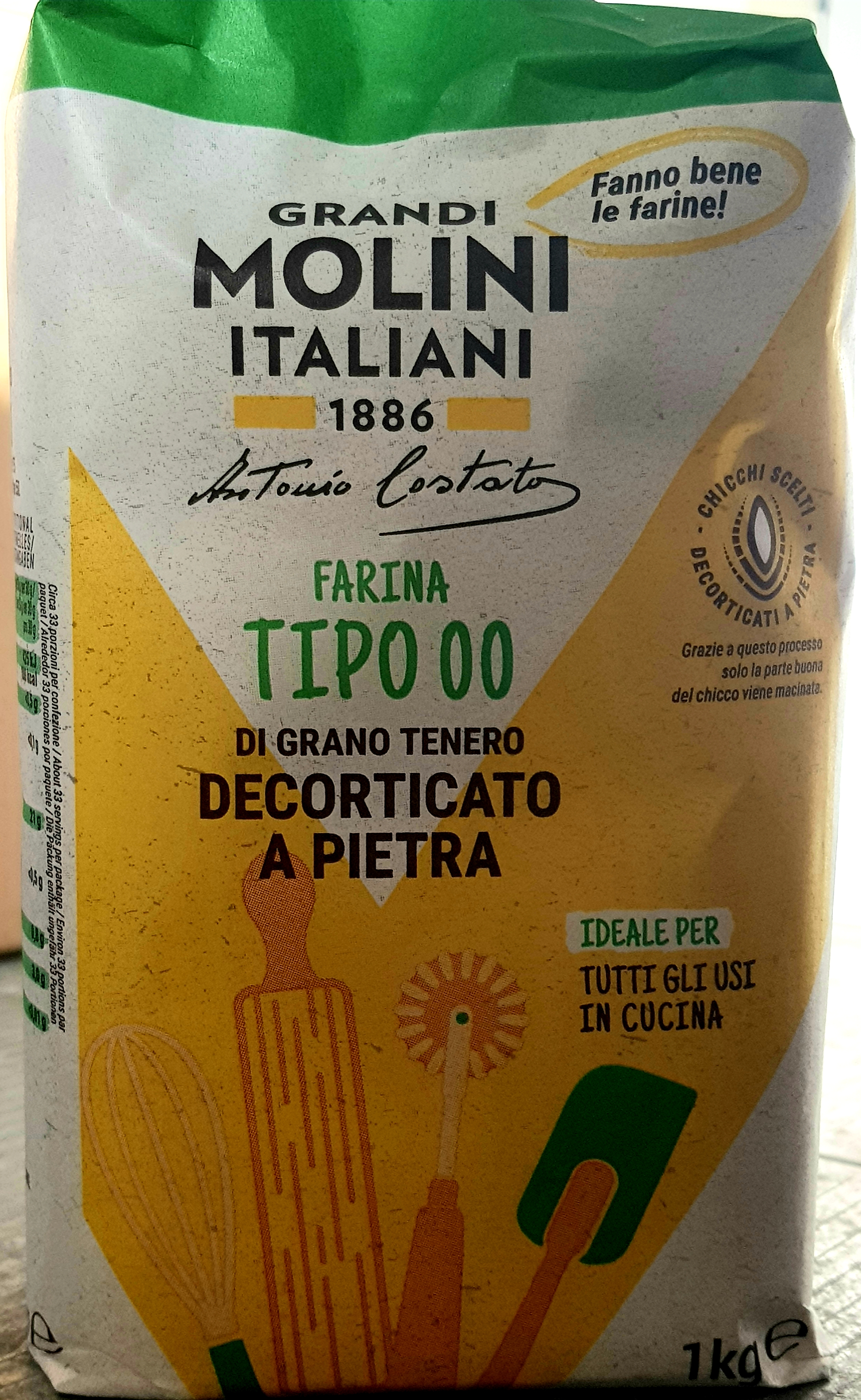 Farina Tipo 00 Pietra 1kg