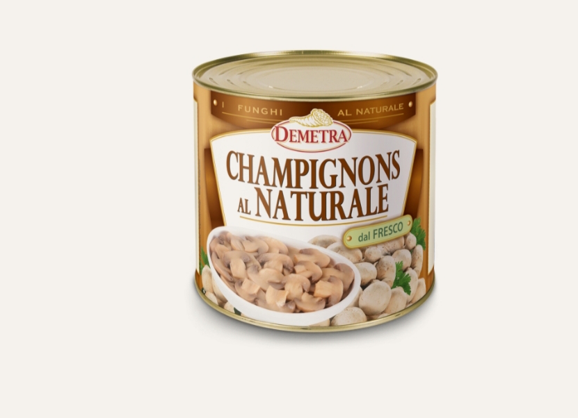 Champignons al Naturale latta 3/1
