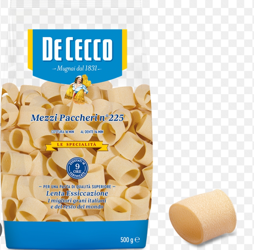 Mezzi Paccheri 500gr 12pz