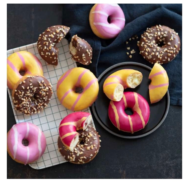 Mix donut 4 Gusti cod.1914 DF105