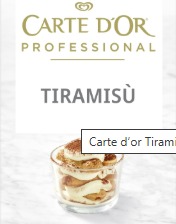 Crema Tiramisu 490gr