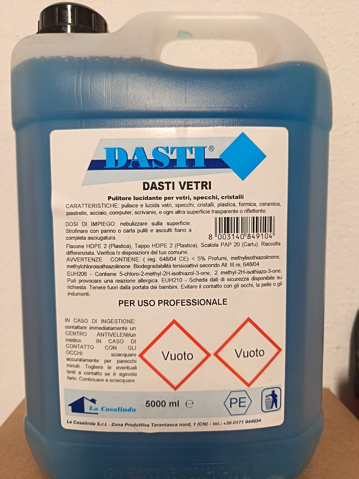 Dasti Vetri tanica 5lt