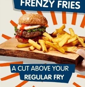 Patate Frenzy Fries 2.5kg