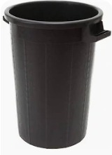Bidone Nero 75LT