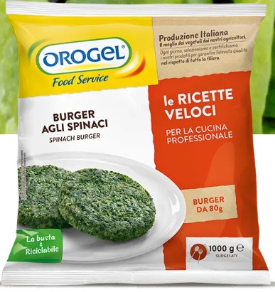 Burger Vegani agli Spinaci 125grx1kg