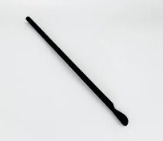 Cannuccia Nera con Cucchiaio 20cm 500pz c
