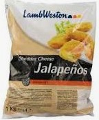 Jalapenos Cheddar 1Kg 1ct6cf
