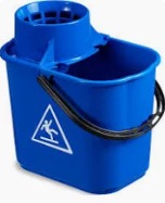 Secchio con Strizzino BLU 14L