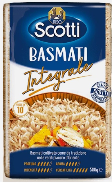 Riso Basmati Integrale 500gr 1ct12pz
