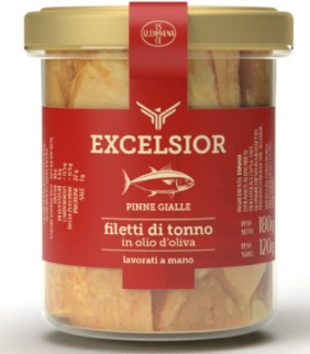 Filetti di Tonno O.Oliva 180gr vetro