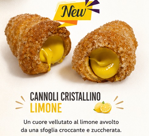 Cannolo Cristallino al Limone 1.5 Kg
