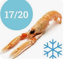 Scampi 17/20 750 gr