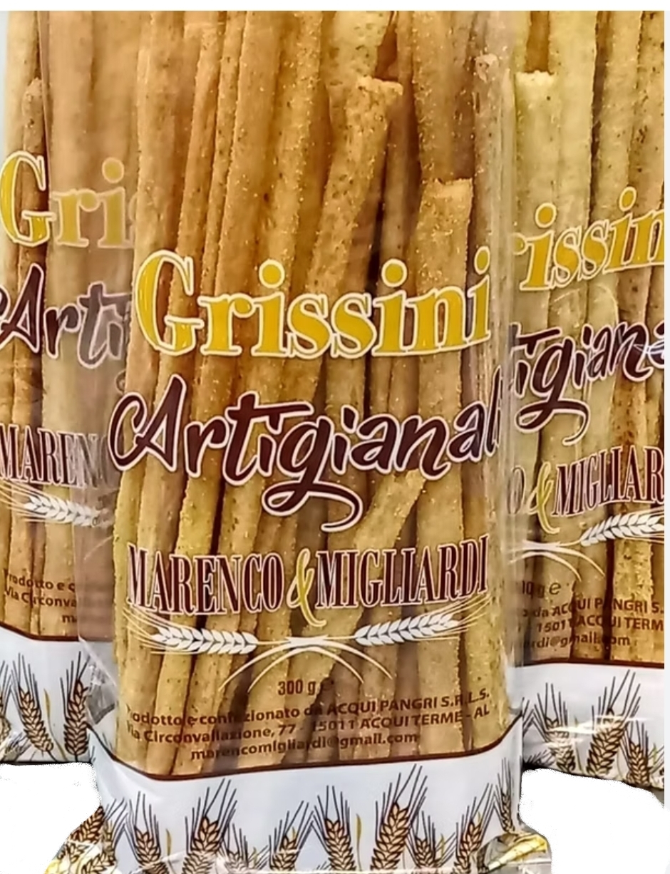 Grissini Artigianali O.O 300gr 15cf