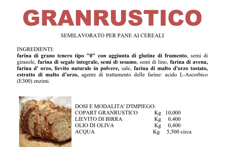 Farina Granrustico 25kg