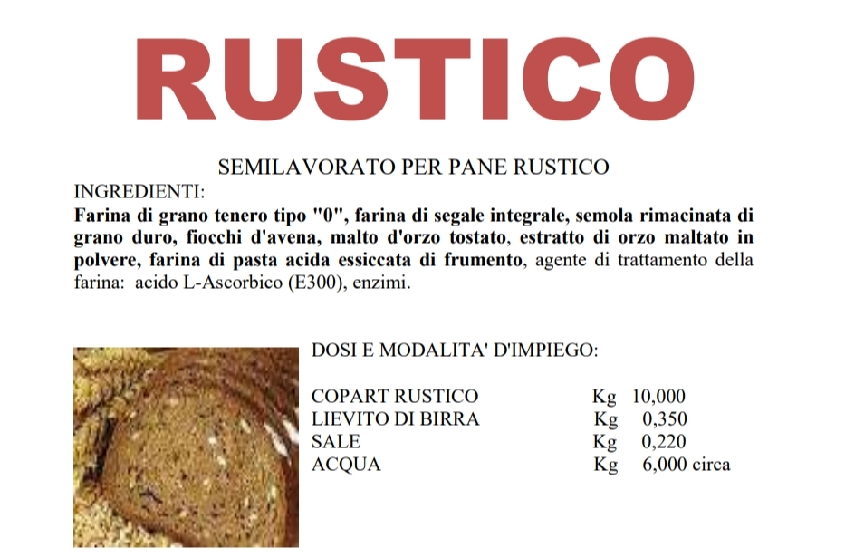 Farina Rustico 25kg