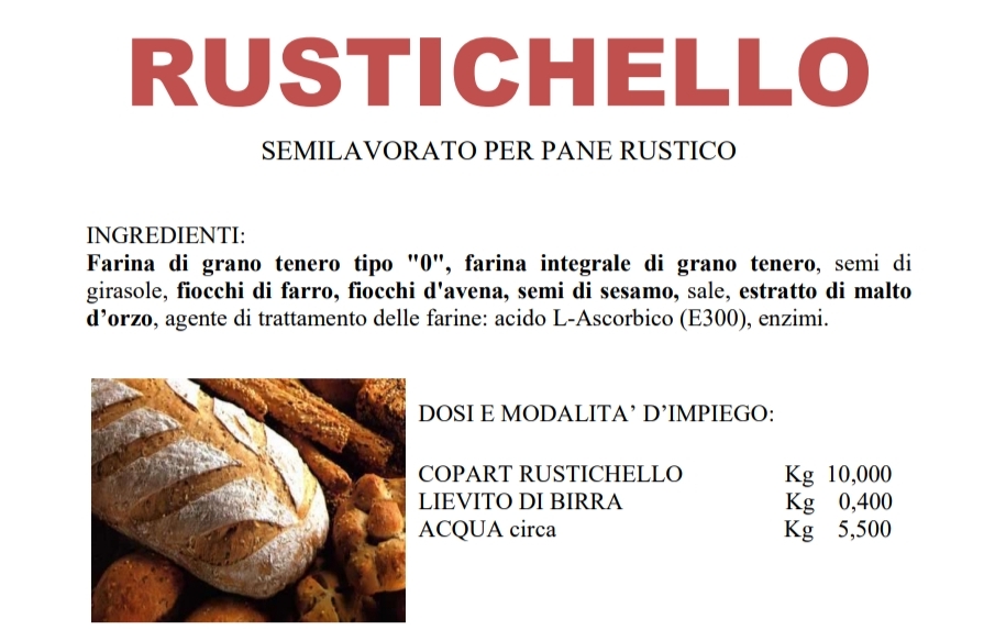 Farina Rustichello 25kg