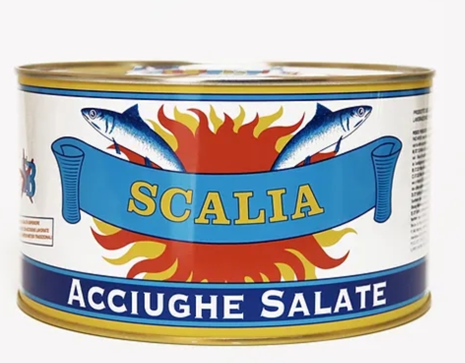 Acciughe Salate di Sciacca 5kg