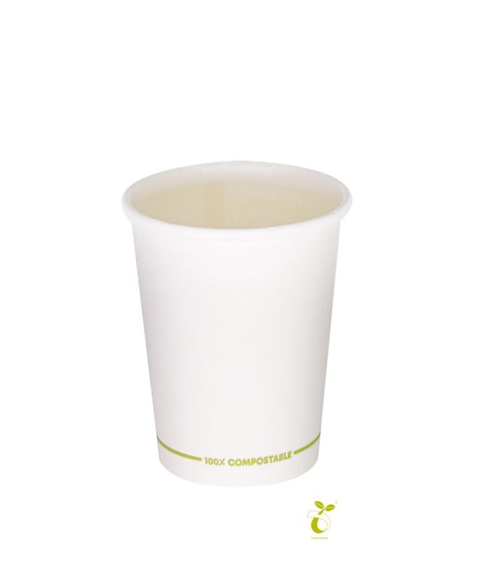 Bicchiere Cappuccino Cart. PE 240ml 1pz