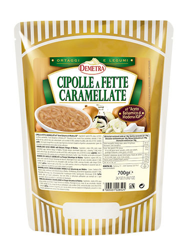 Cipolle a Fette Caramellate Busta 700gr